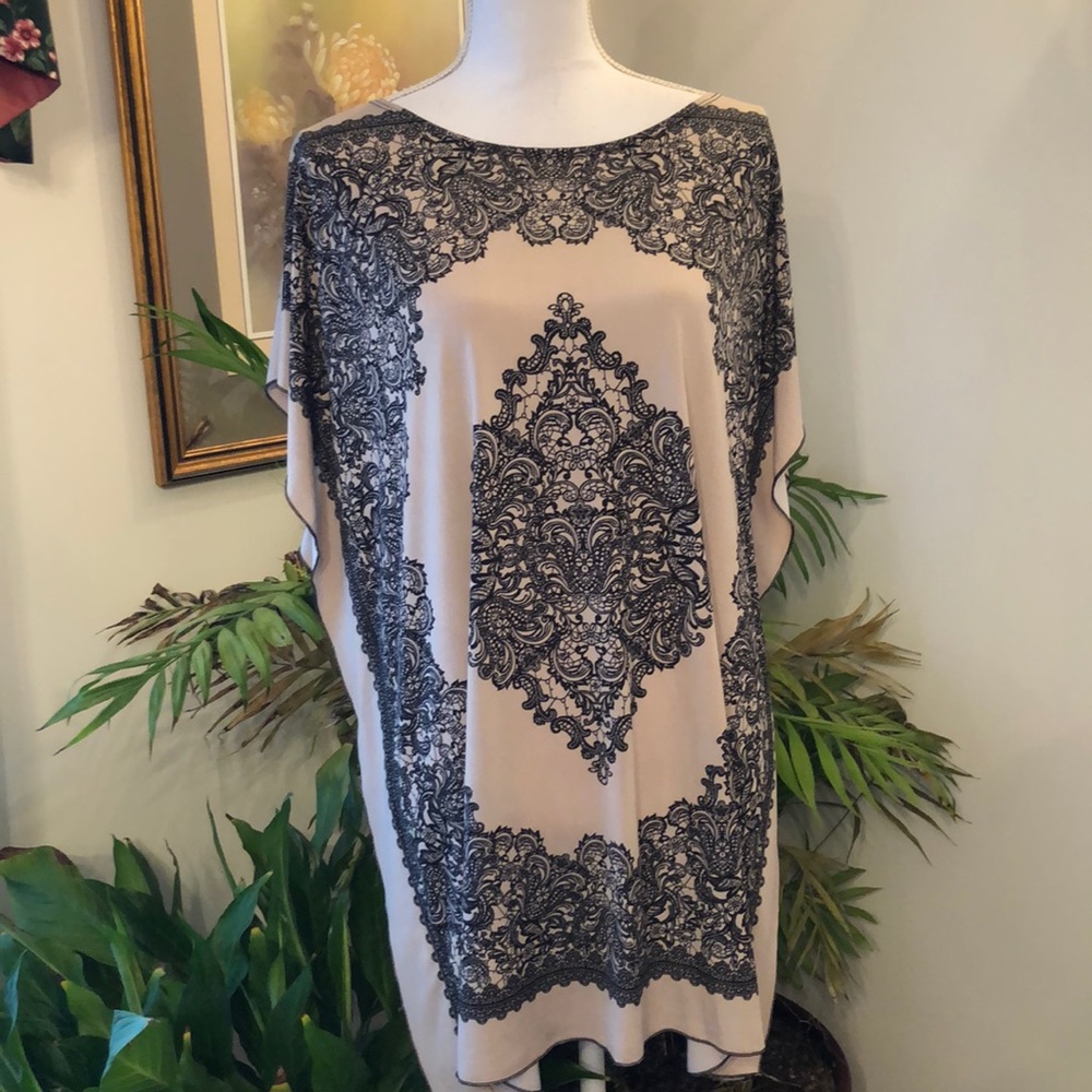 Women’s Metaphor lace print tunic Sz L